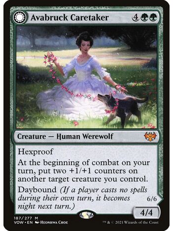 Avabruck Caretaker // Hollowhenge Huntmaster