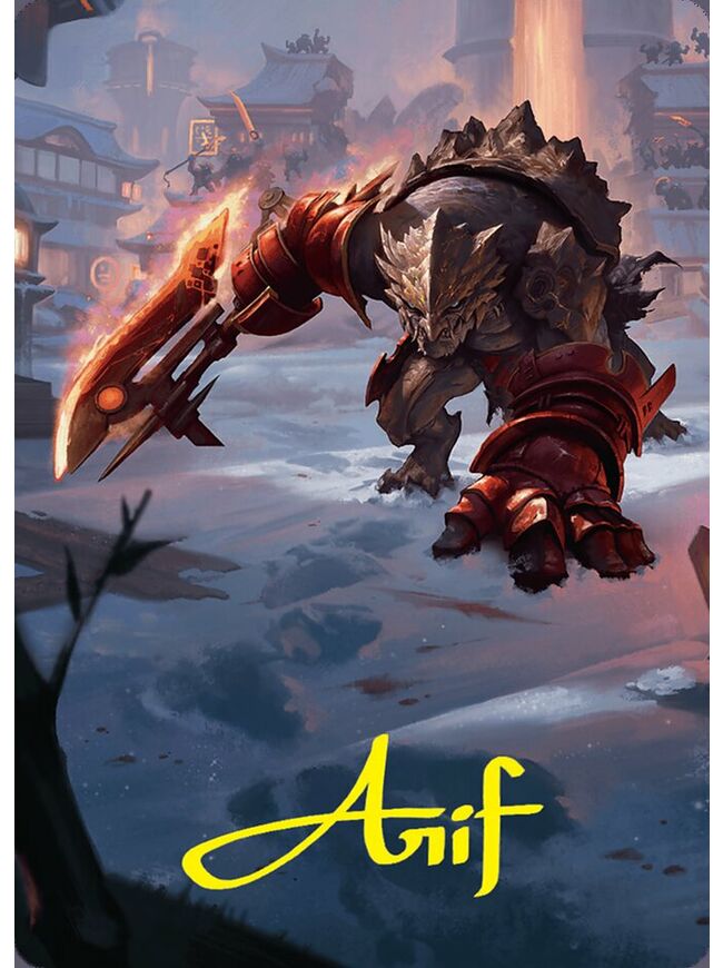 Searslicer Goblin // Searslicer Goblin (Art Series)