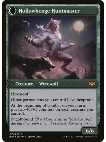 Avabruck Caretaker // Hollowhenge Huntmaster