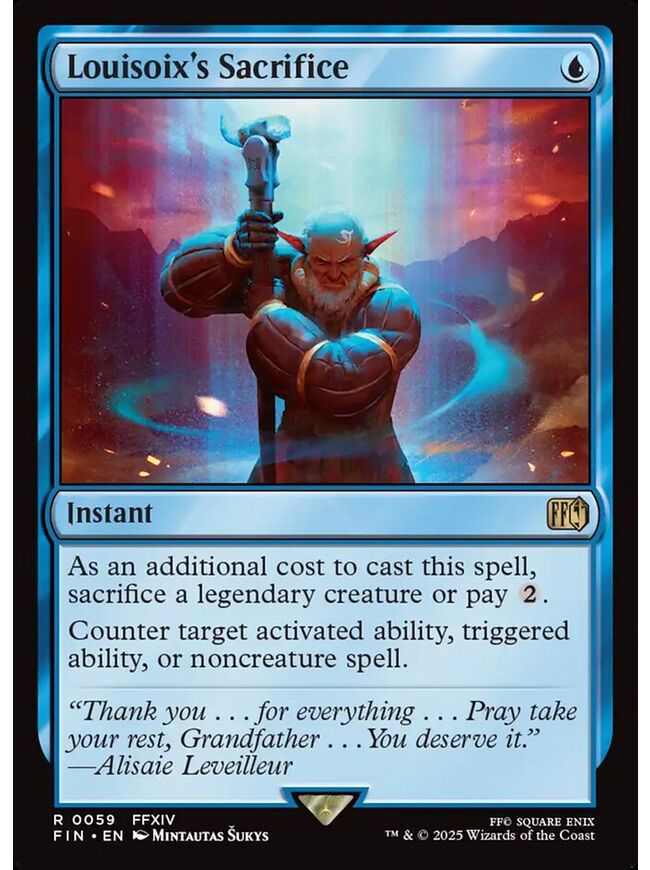 Louisoix's Sacrifice