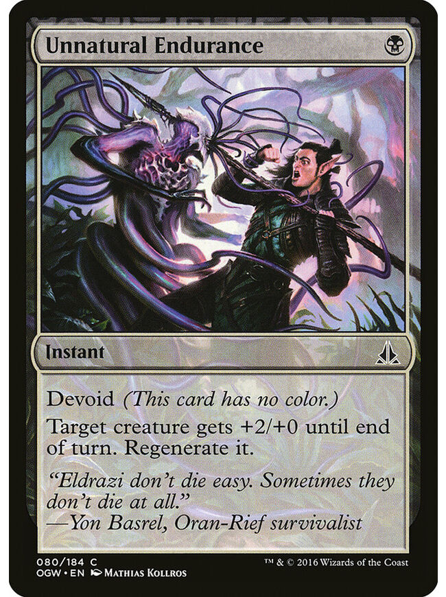 Unnatural Endurance