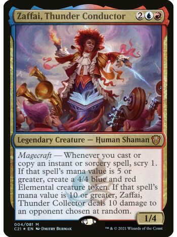 Zaffai, Thunder Conductor