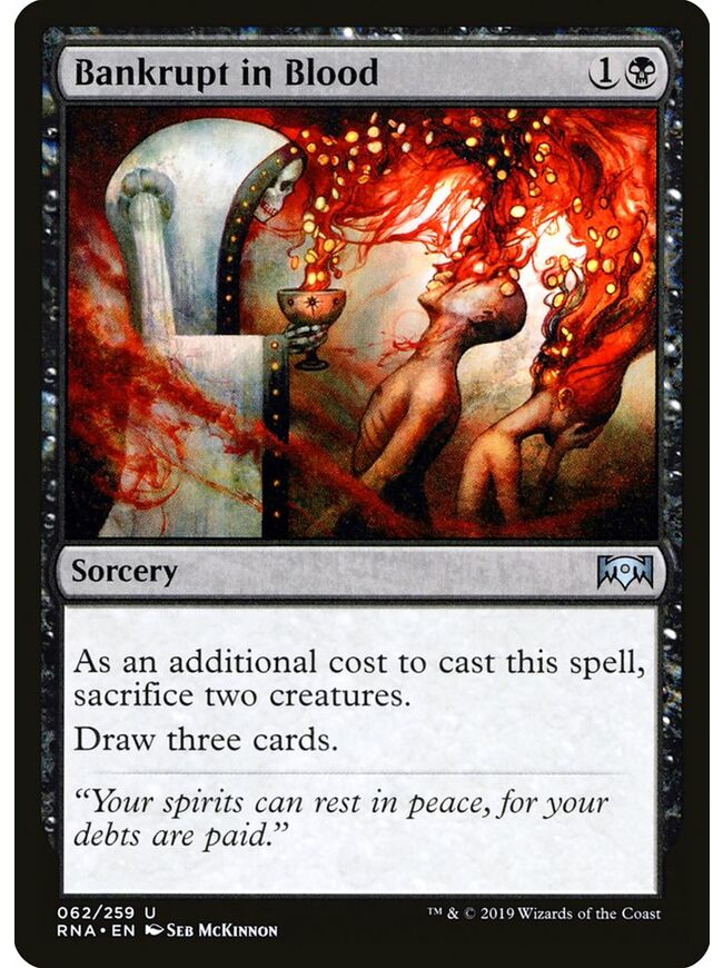 Bankrupt in Blood