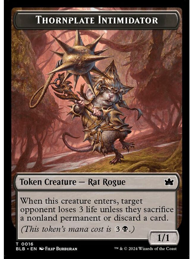 Thornplate Intimidator Token