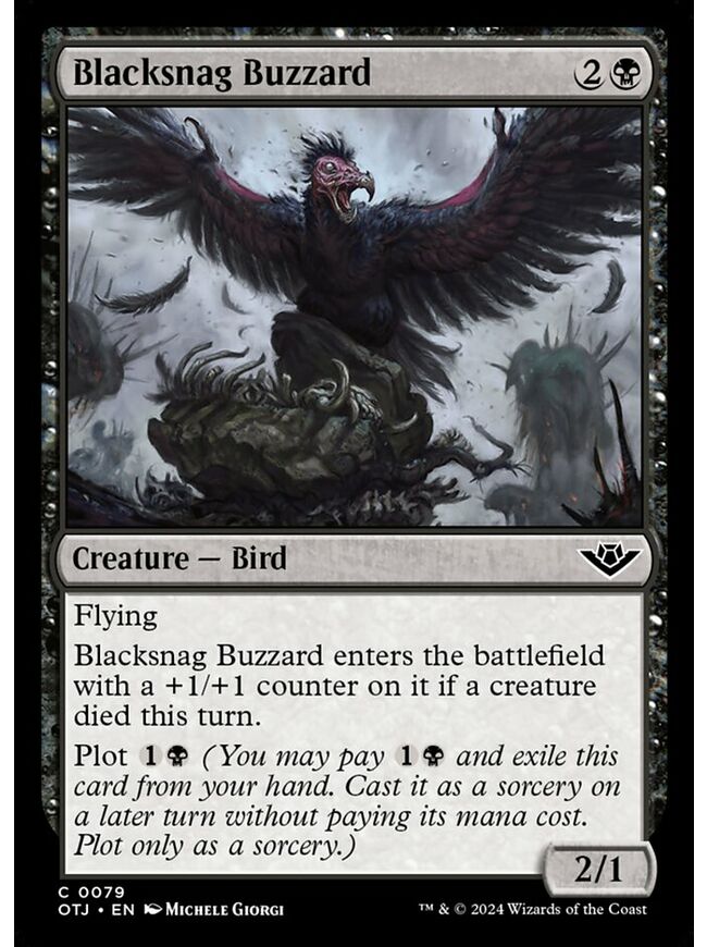 Blacksnag Buzzard