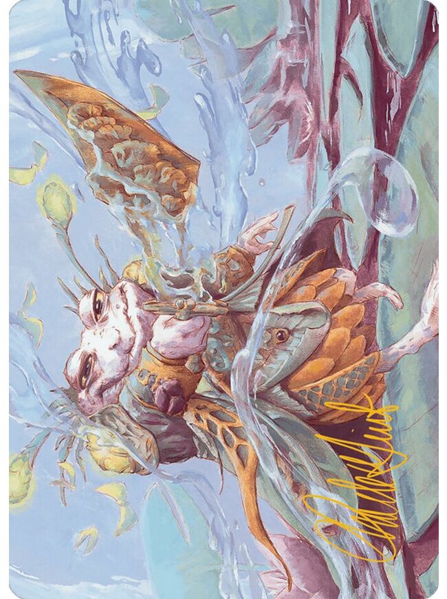Glarb, Calamity's Augur // Glarb, Calamity's Augur (Art Series)