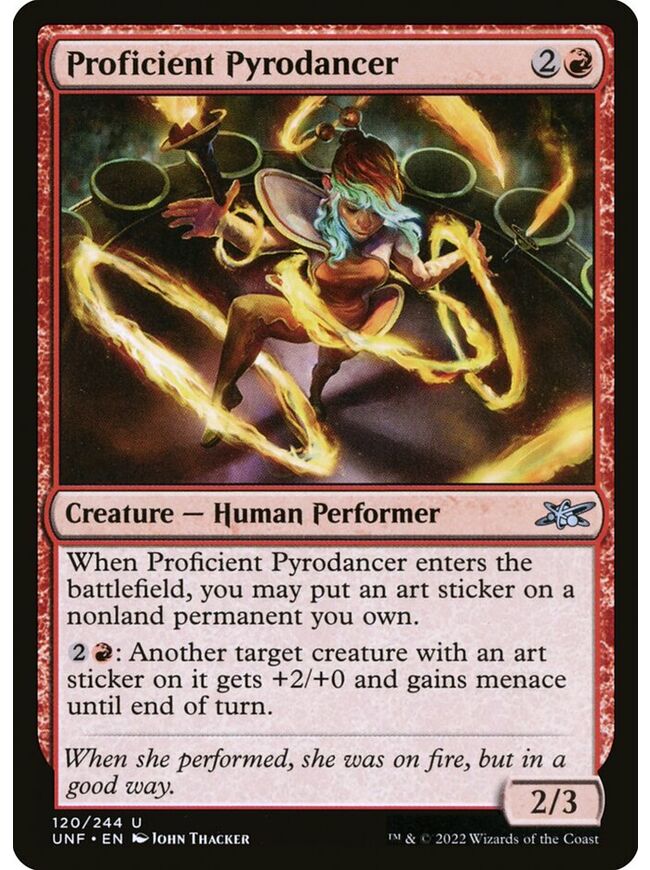 Proficient Pyrodancer