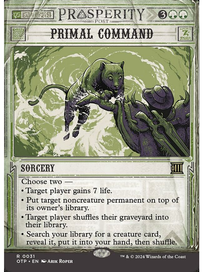 Primal Command