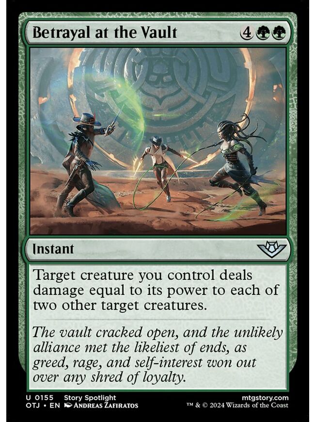 Betrayal at the Vault