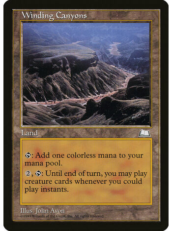 Winding Canyons