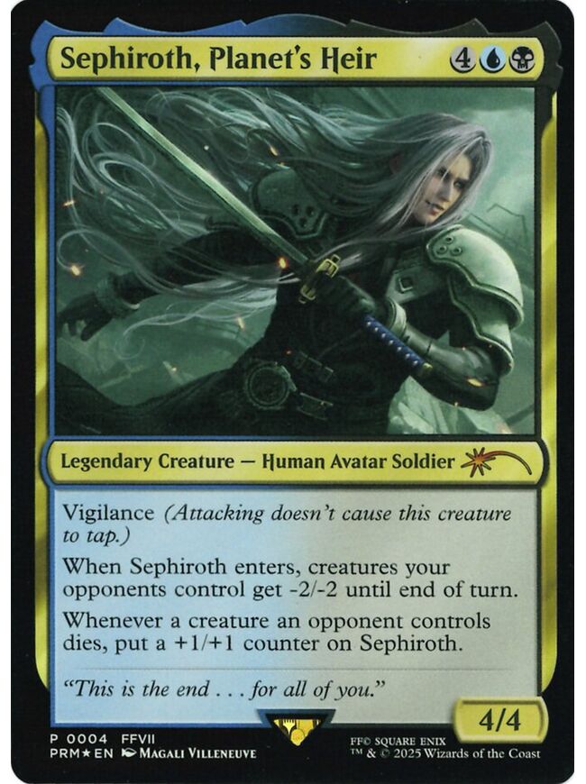 Sephiroth, Planet's Heir