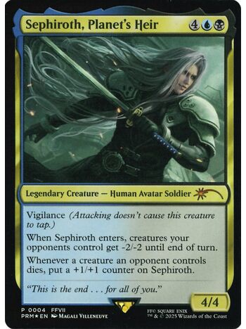Sephiroth, Planet's Heir