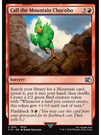 Call the Mountain Chocobo