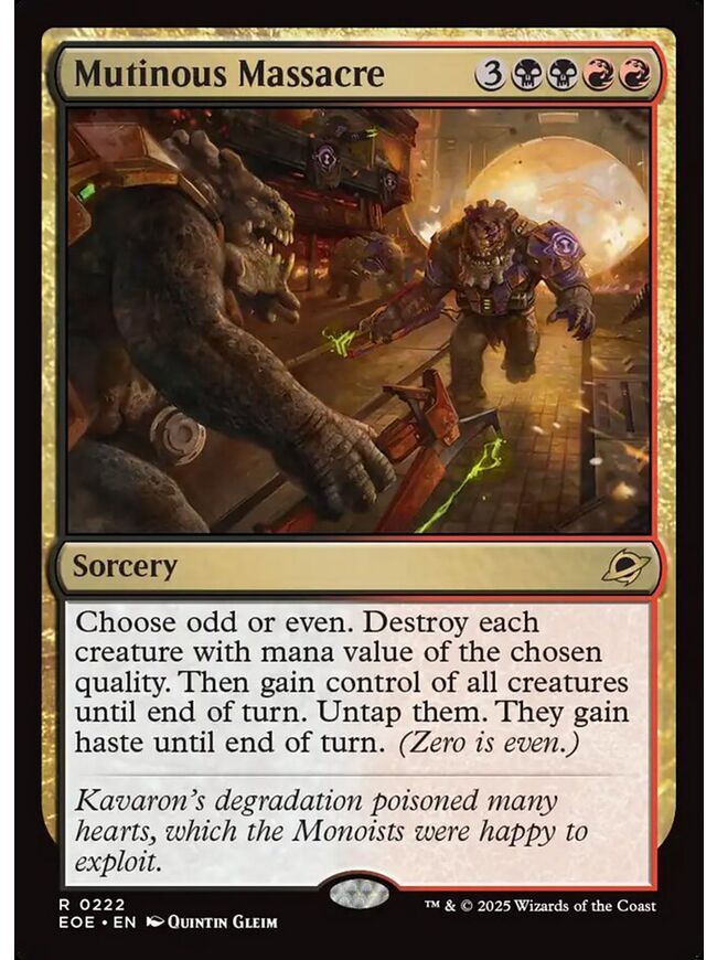 Mutinous Massacre