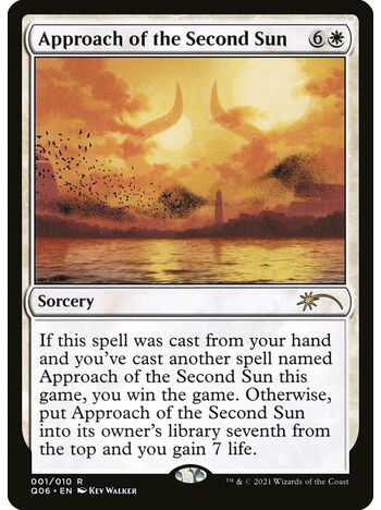 Approach of the Second Sun