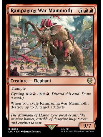 Rampaging War Mammoth