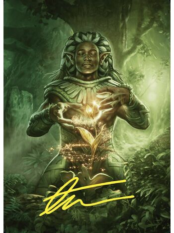 Elvish Mystic // Elvish Mystic (Art Series)