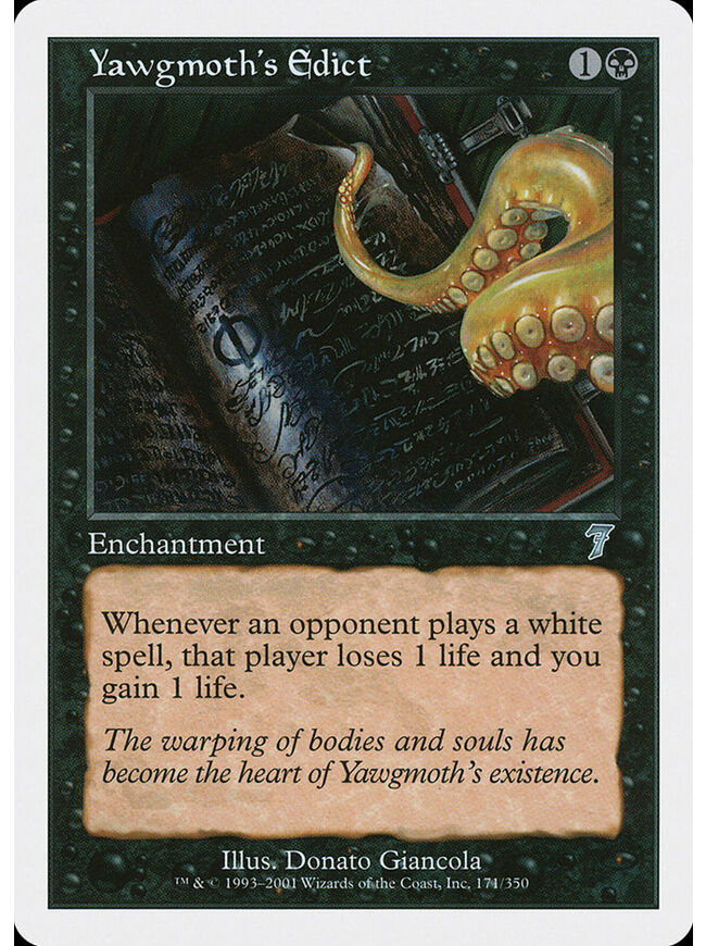 Yawgmoth's Edict