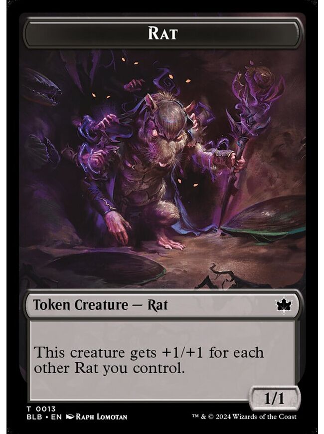 Rat Token (+1/+1)