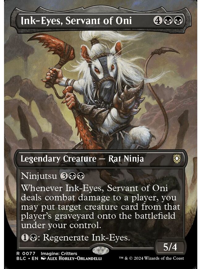 Ink-Eyes, Servant of Oni