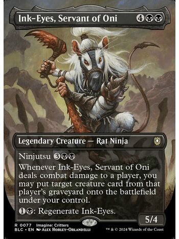 Ink-Eyes, Servant of Oni
