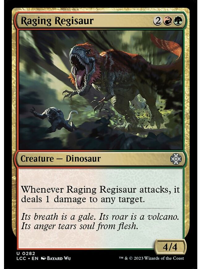 Raging Regisaur