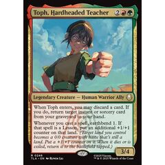 Toph, Hardheaded Teacher