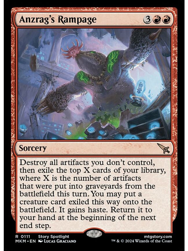 Anzrag's Rampage