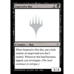 Impressive Rat