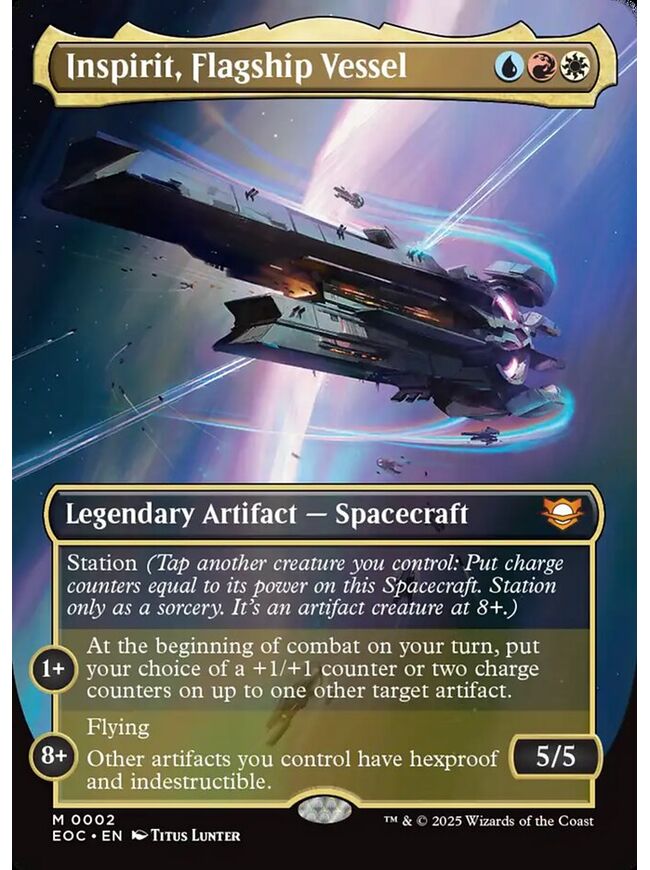 Inspirit, Flagship Vessel