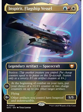 Inspirit, Flagship Vessel