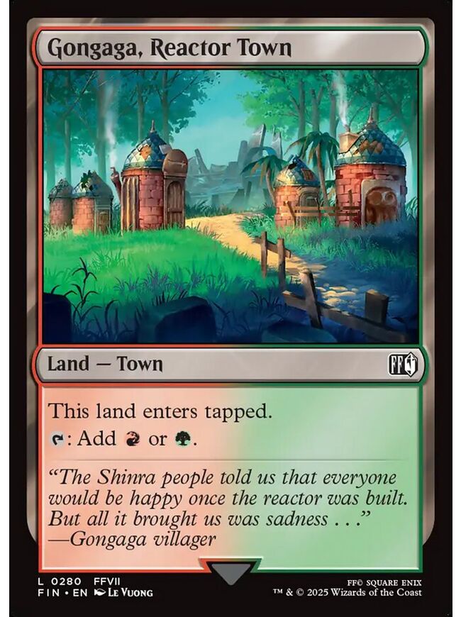 Gongaga, Reactor Town