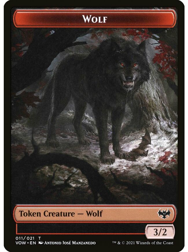 Wolf Token (3/2)